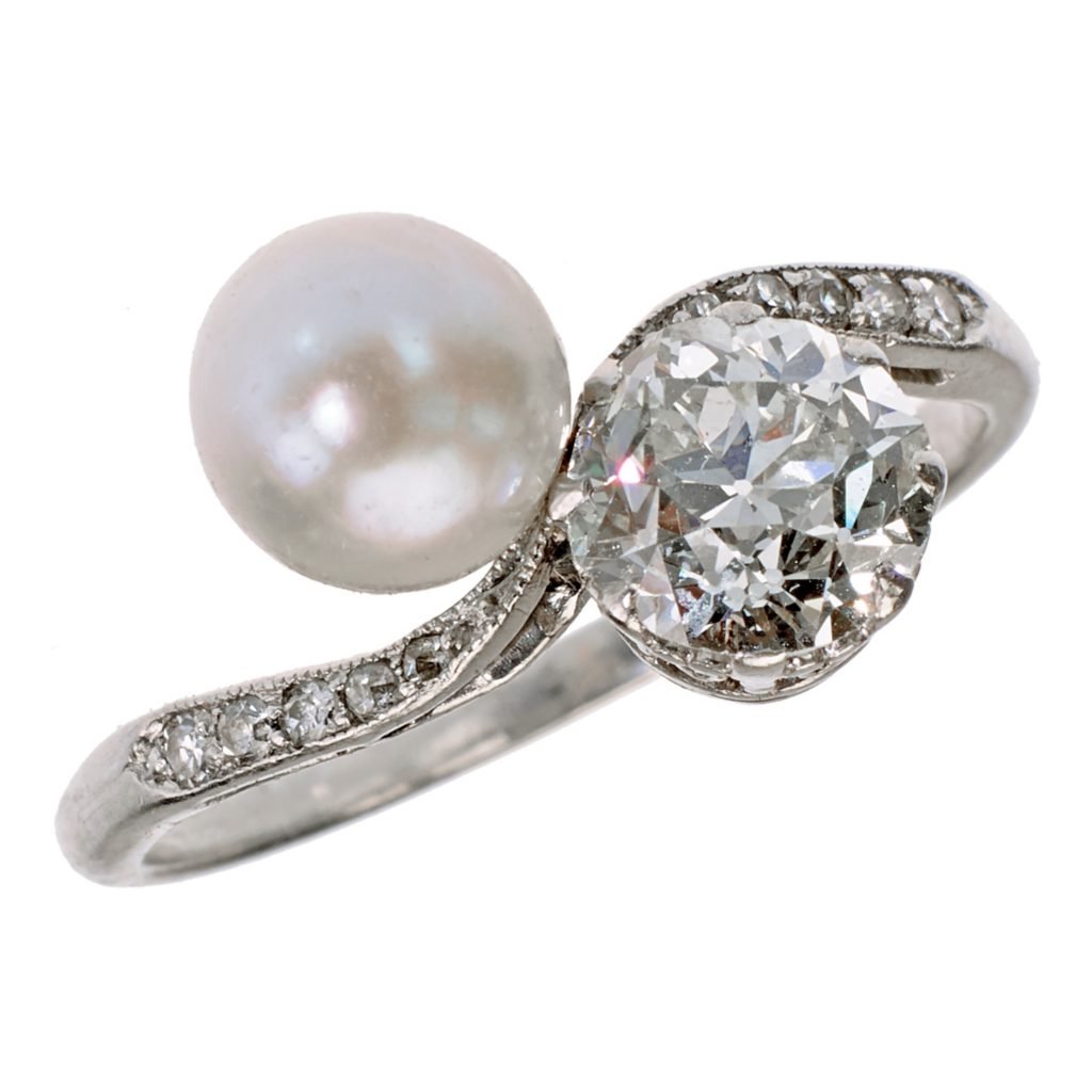 DIamond and PEarl RINg