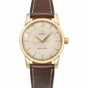 Vintage 18ct Yellow Gold Omega Seamaster
