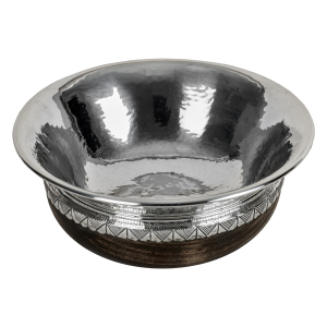 Silver Mounted Mazer Bowl by Albert Edward Jones