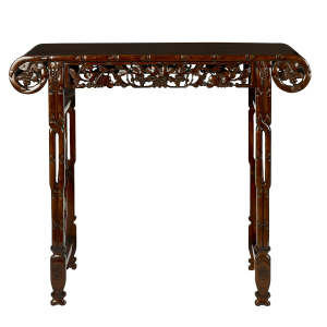19th Century Chinese Carved Alter Table