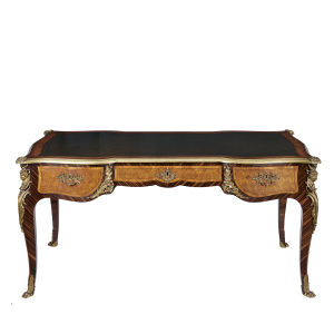 French Gilt-Bronze Mounted Bureau Plat