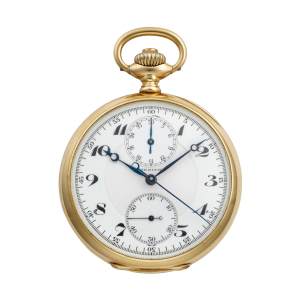 Zenith 18ct Yellow Gold Chronograph Pocket Watch